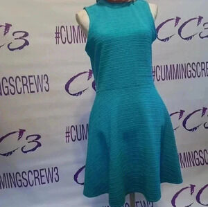 Calvin Klein Teal Women's Dress.lrg New With Tags